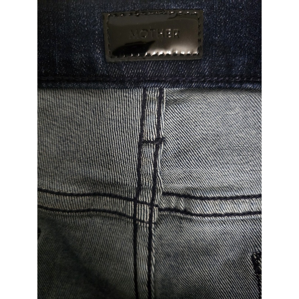 Mother The Weekender Fray Jeans In Mint Condition Size 33 - Picture 4 of 8